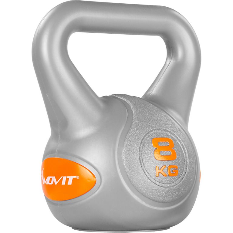 Movit Kettlebell plast/beton 8 kg MOVIT