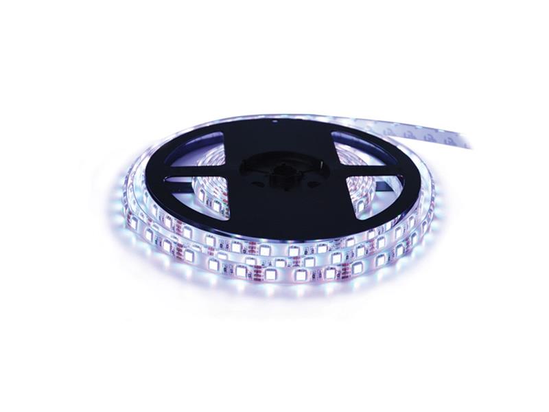 LED pásek 12V 3528 120LED/m IP65 max. 9.6W/m bílá studená (cívka 5m) zalitý