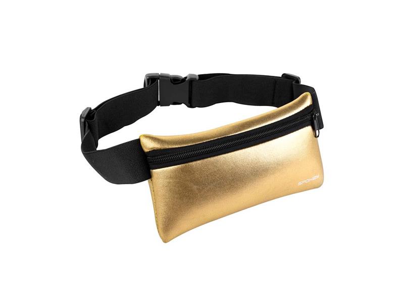 Ledvinka sportovní SPOKEY HIPS BAG zlatá