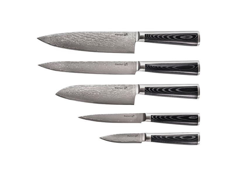 Sada nožů G21 Damascus Premium 5ks