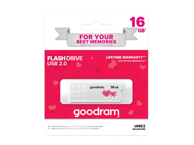 Flash disk GOODRAM USB 2.0 16GB VALENTINE