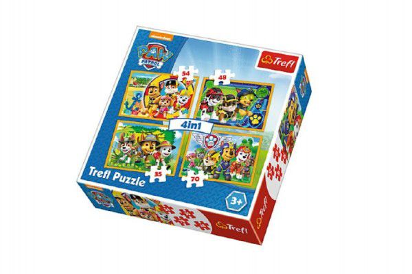 Paw Patrol Puzzle v krabici 28x28x6cm Teddies