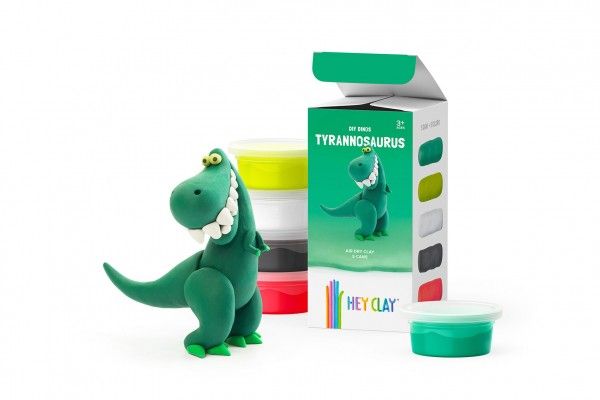 Modelína/plastelína HEY CLAY Tyranosaurus 5ks v krabici 7