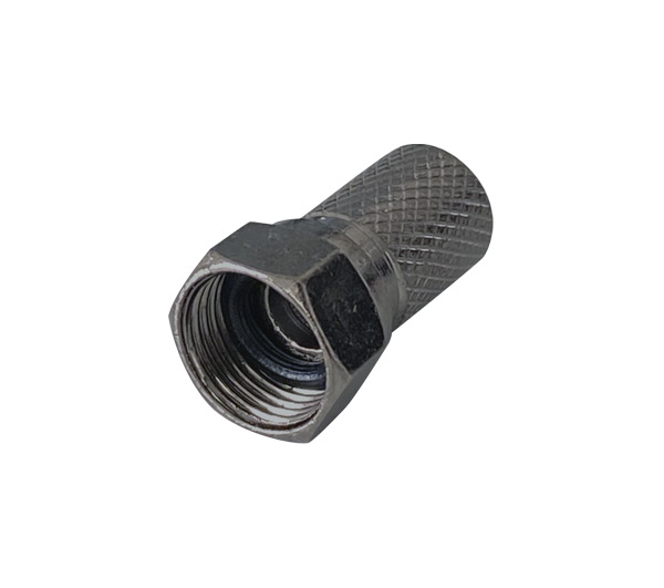 Konektor F 5.0mm gum. kroužek