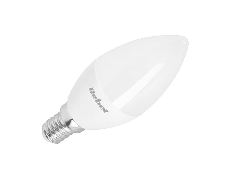 Žárovka LED E14 8W REBEL bílá přírodní ZAR0524