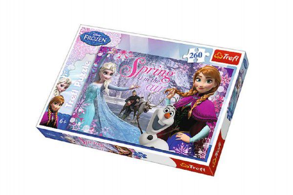Ledové království/Frozen Puzzle 260 dílků 60xv krabici Teddies