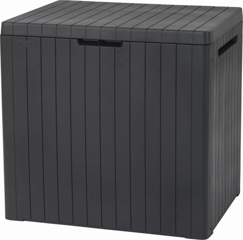 KETER Zahradní box City Storage Box 113L grafitový Keter