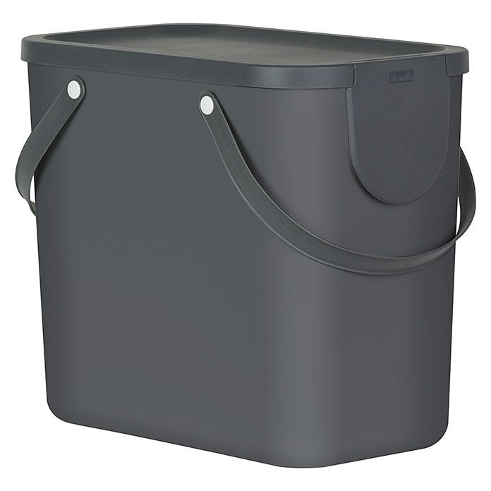 ALBULA box 25L systém na třídění odpadu - antracit Rotho