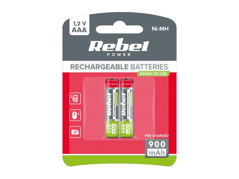 Baterie AAA (R03) nabíjecí 1