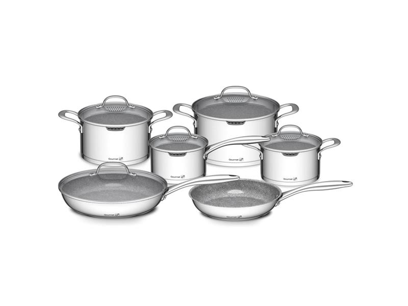 Sada hrnců G21 Gourmet Miracle G21-11P-MR 11ks