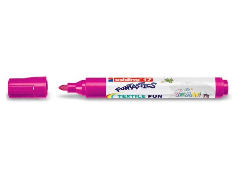 Fix popisovač FUNTASTIC TEXTILE FUN Edding 17 sada