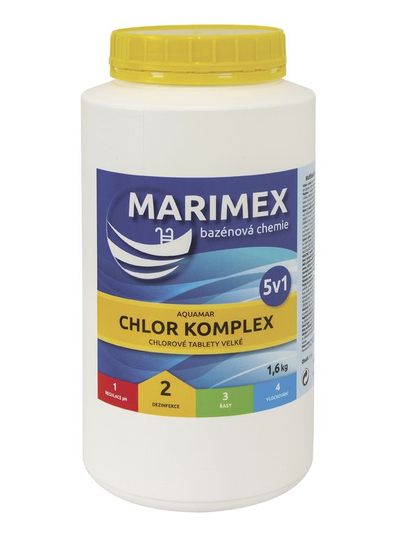 Marimex Bazénová chemie Chlor Komplex 5v1 - 1