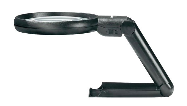 Lupa ruční Toolcraft 821010 + stojánek - rozbaleno - natržený originální obal