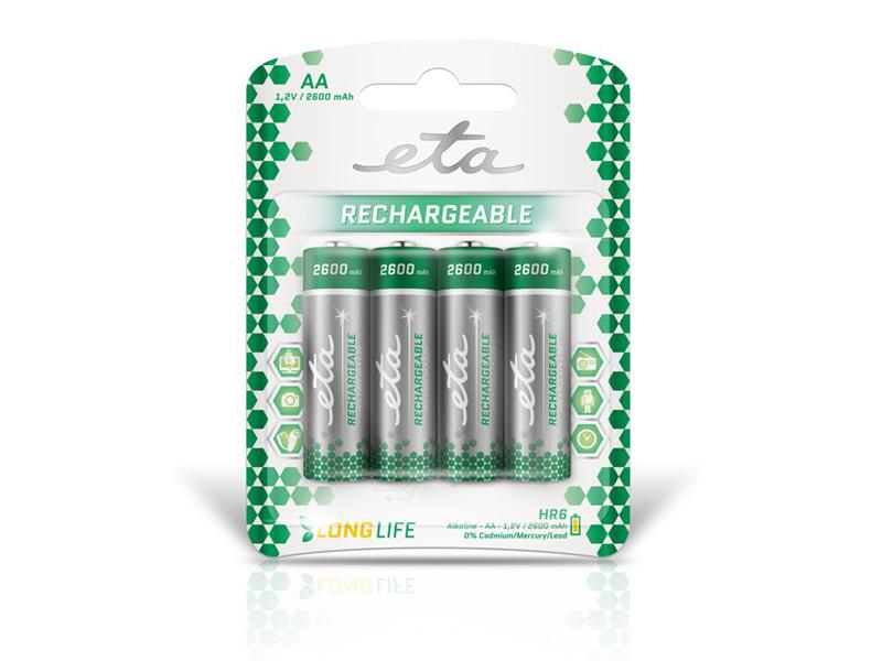Baterie AA (LR6) nabíjecí 1