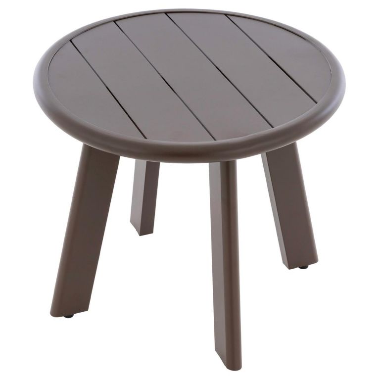Garthen D70690 Kulatý hliníkový stolek