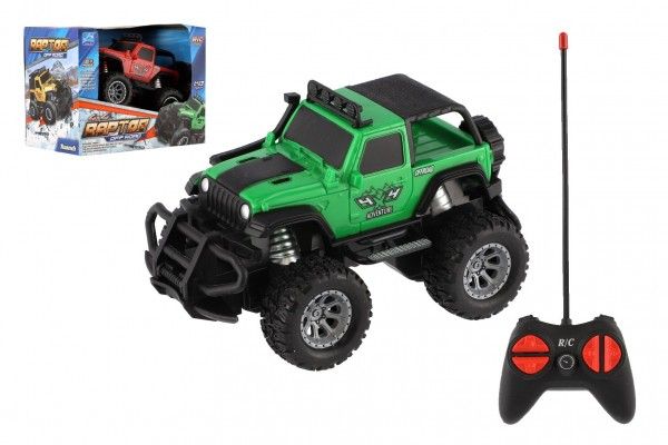 Auto RC Off-Road terénní plast 14cm na baterie 27MHz Teddies