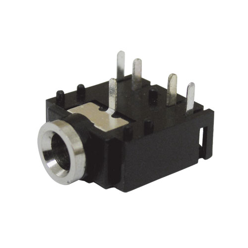 Zdířka 3.5 stereo do plošného spoje 2WK18020