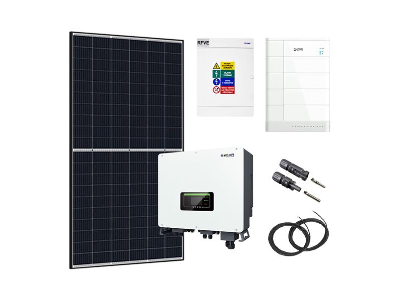 Solární sestava hybridní 3F 10kW