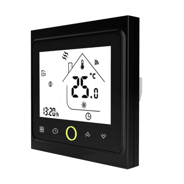 Smart termostat Moes BHT-002-GB Black WiFi Tuya