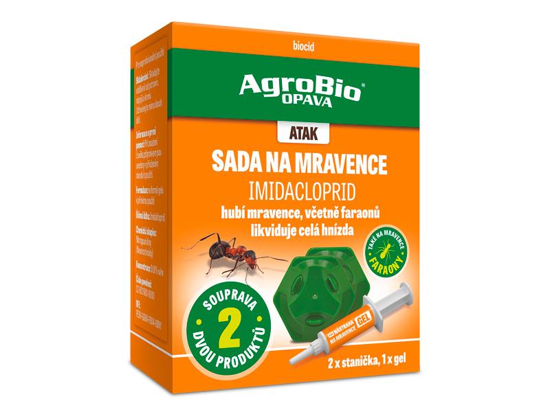 Nástraha na mravence AgroBio Atak Mravenci Imidacloprid