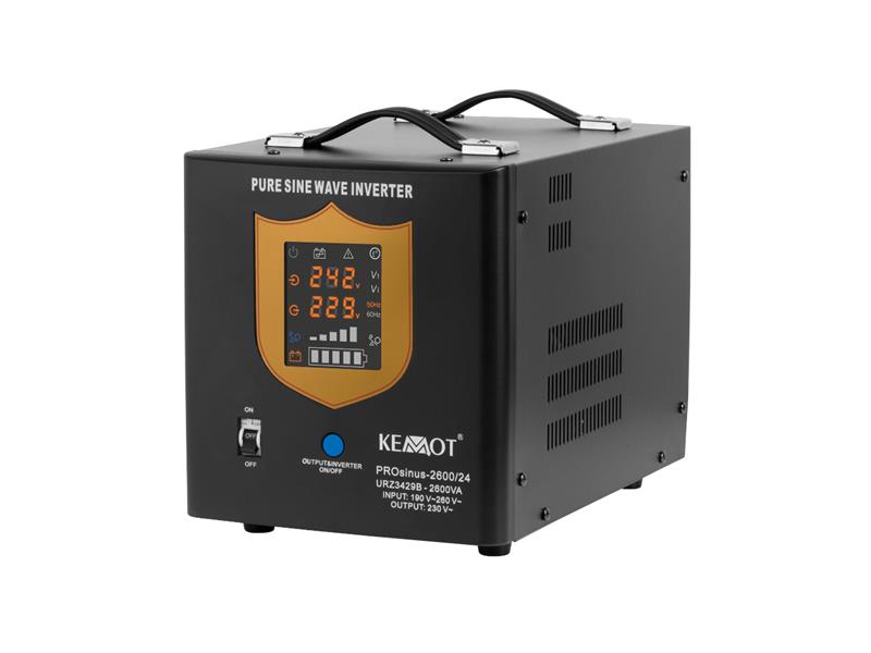 Zdroj záložní KEMOT PROsinus-2600/24 1800W 24V Black