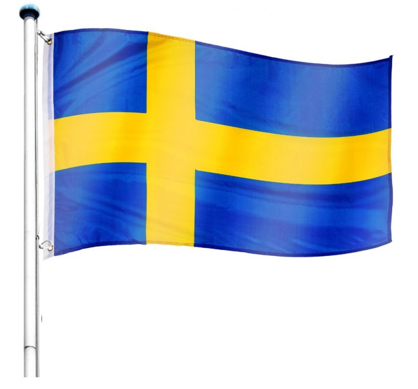 Tuin 60935 Vlajkový stožár vč. vlajky Švédsko - 6