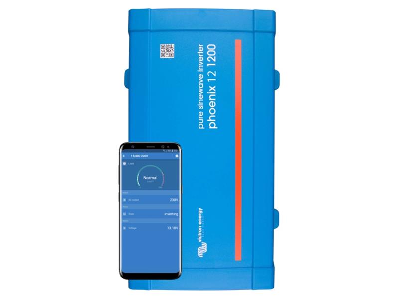 Měnič napětí SINUS Phoenix 1200VA 12V  VE.Direct - rozbaleno - poškozený obal