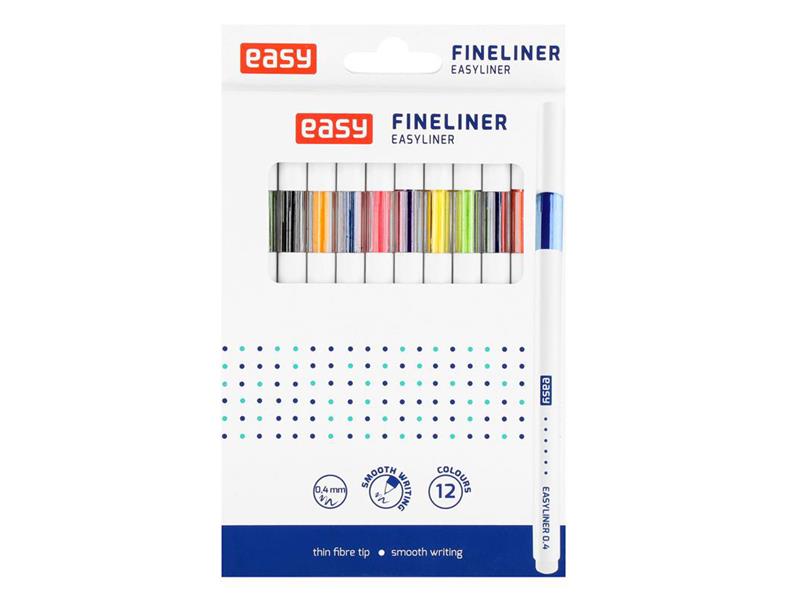 Fineliner EASYLINER sada 12ks