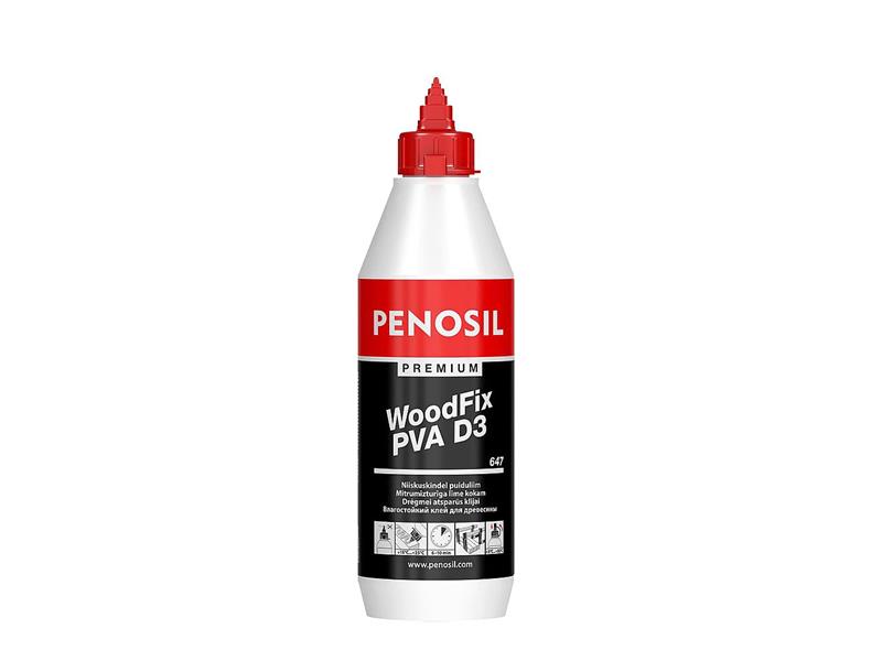 Lepidlo na dřevo PENOSIL WoodFix PVA D3 500ml