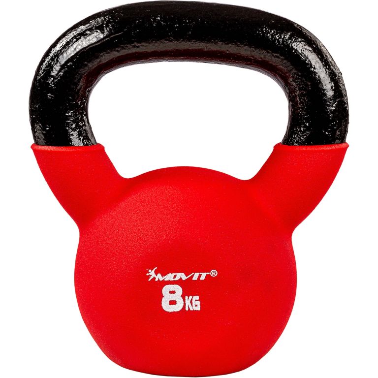 63642 MOVIT Kettlebell činka červená