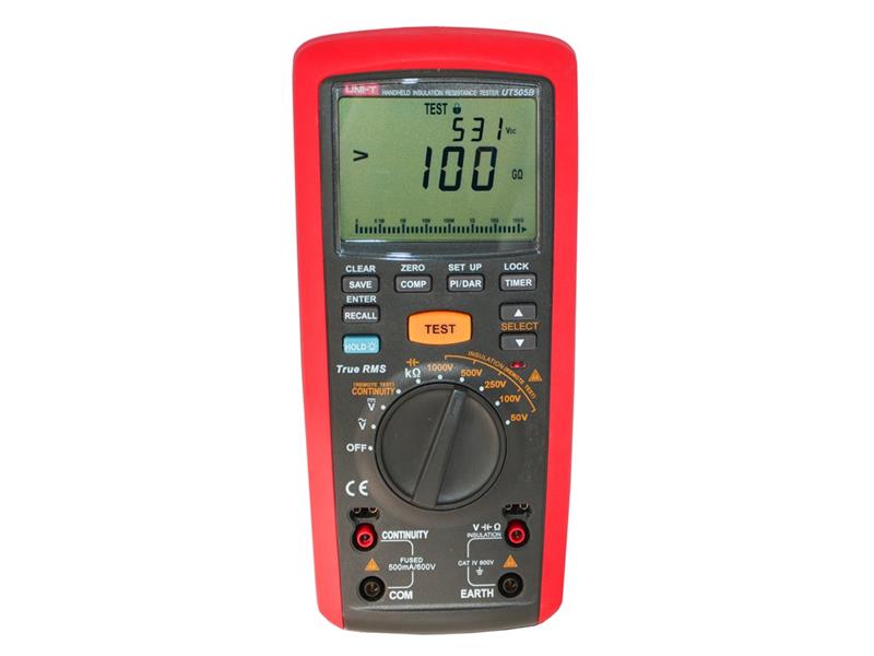 Tester izolačního odporu UNI-T UT505B - rozbaleno - poškozený orig.obal