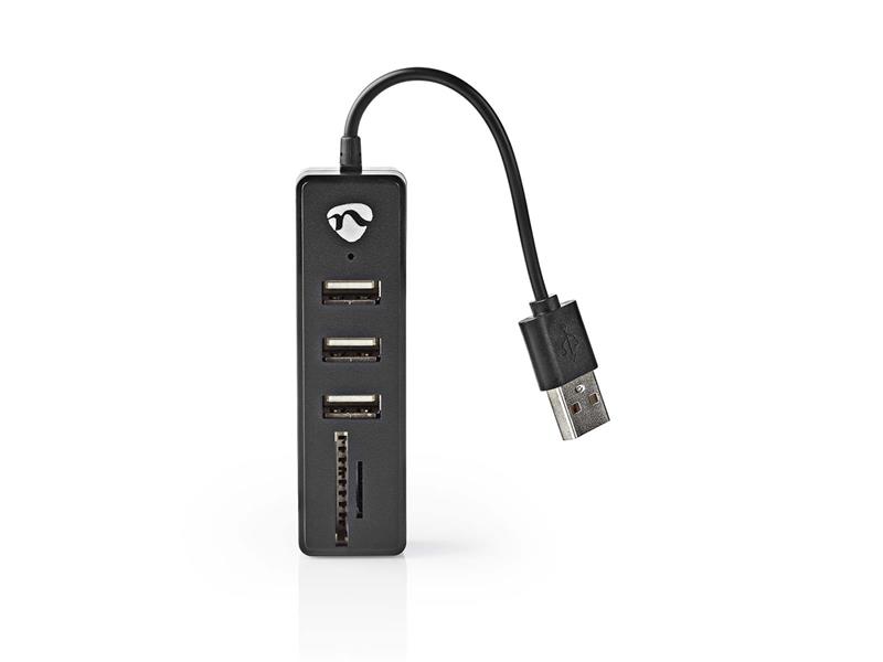 USB hub NEDIS UHUBCU2340BK