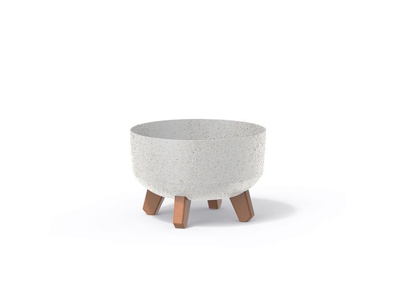 Květináč GRACIA LOW ECO WOOD 23