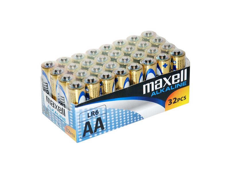 Baterie AA (R6) alkalická MAXELL Power 32ks