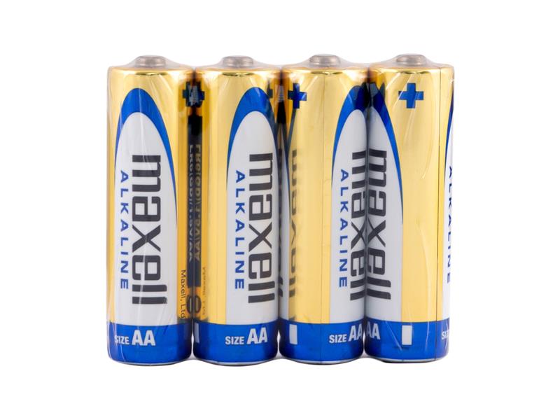 Baterie AA (R6) alkalická MAXELL 4ks / shrink