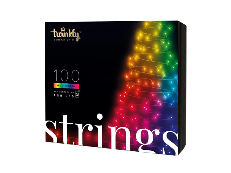 Smart LED vánoční řetěz TWINKLY Strings TWS100STP-BEU 8m WiFi