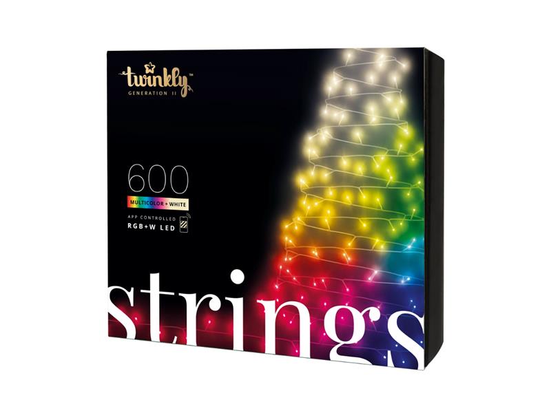 Smart LED vánoční řetěz TWINKLY Strings TWS600SPP-BEU 48m WiFi