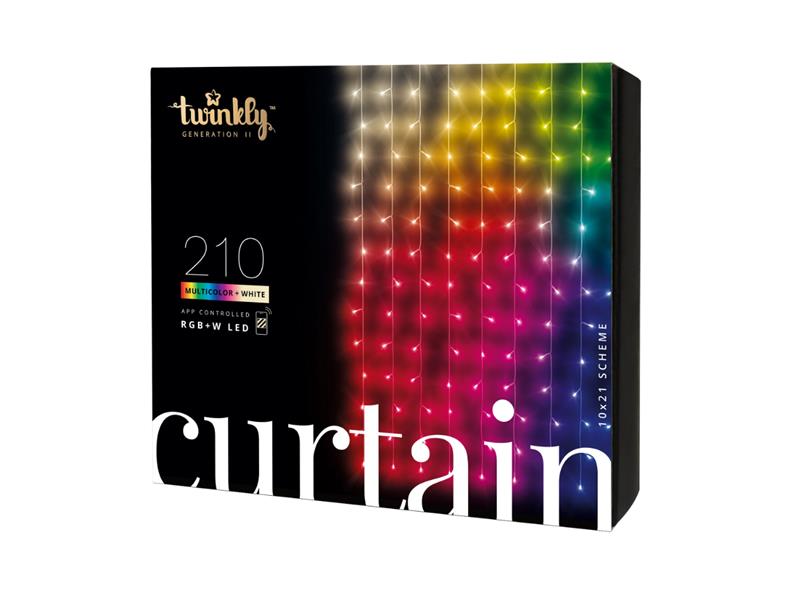 Smart LED vánoční řetěz TWINKLY Curtain TWW210SPP-TEU 2