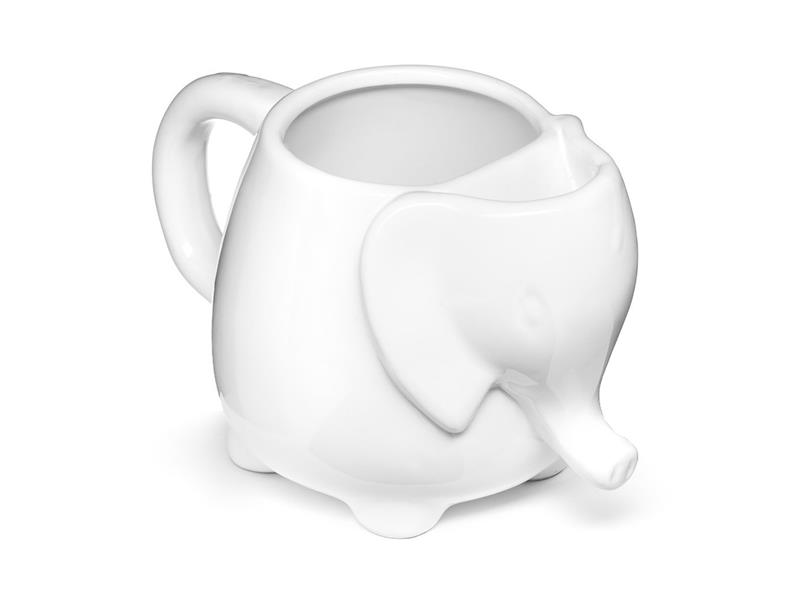 Konvice na čaj GADGET MASTER Elephant mug White