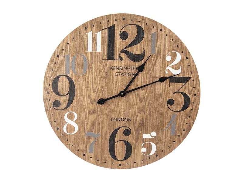 Hodiny INDECOR Brown 60cm
