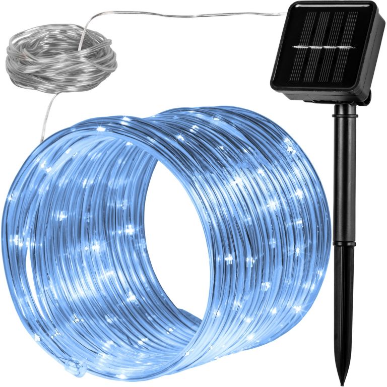Solární světelná hadice - 100 LED studená bílá VOLTRONIC VOLTRONIC® M59614 VOLTRONIC®