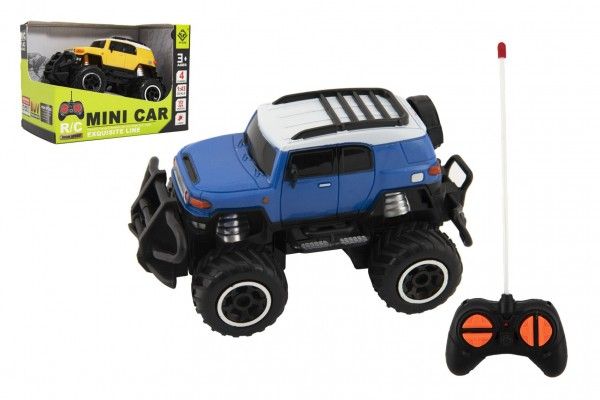 Auto RC mini SUV plast 14cm 27MHz na dálk Teddies