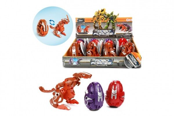 Transformer vejce/dinosaurus plast 8cm Teddies