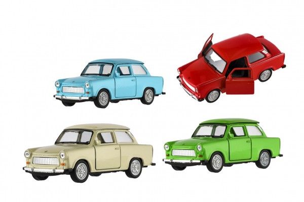 Auto Welly Trabant 601 Klasic kov/plast 11cm volný chod Teddies