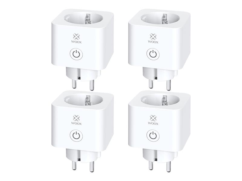 Smart sada zásuvek WOOX R6113/4pack WiFi Tuya