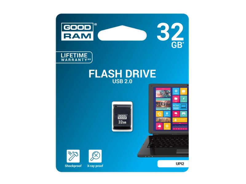 Flash disk GOODRAM PICCOLO USB 2.0 32GB černý