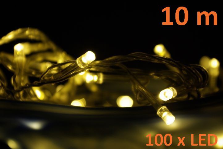 Nexos 808 Vánoční LED osvětlení 10m - teple bílé