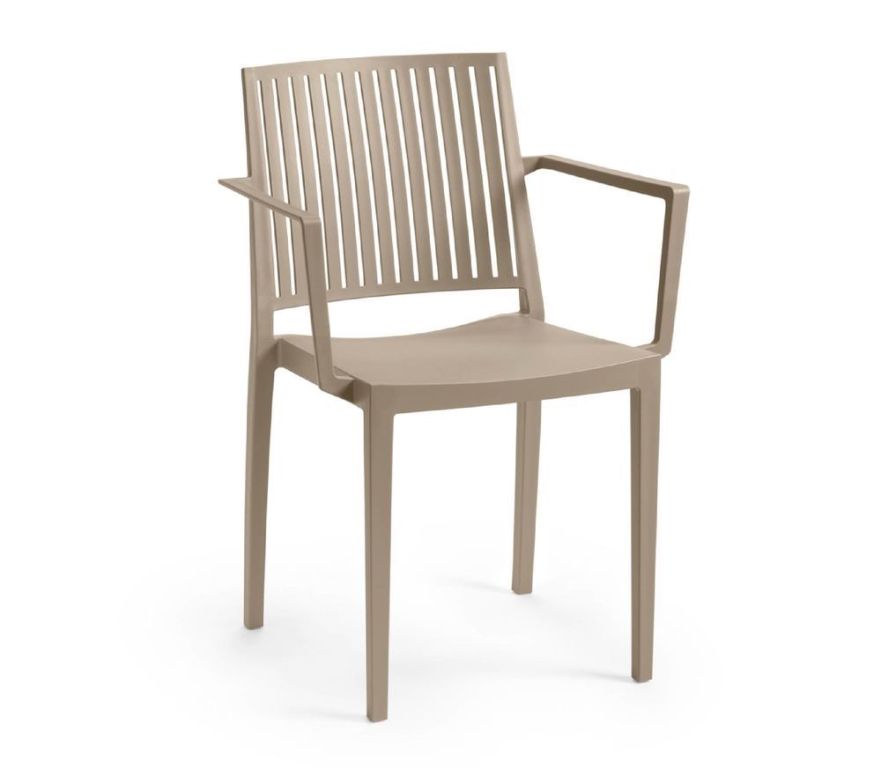 91050 Zahradní křeslo BARS ARMCHAIR - taupe