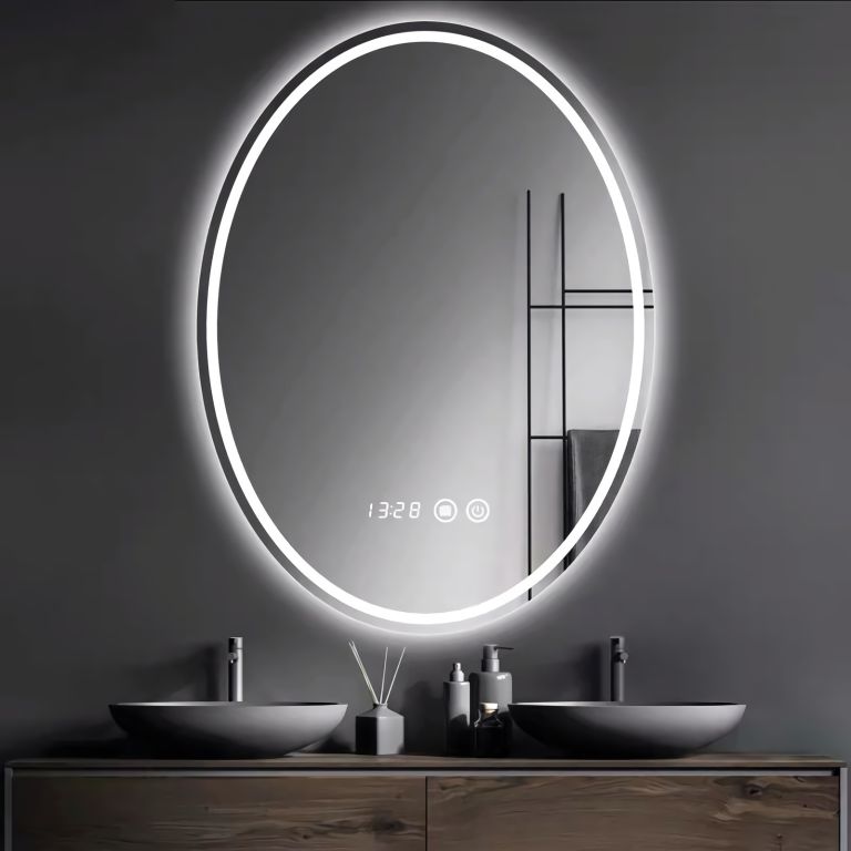 92022 IREDA Koupelnové zrcadlo s LED osvětlením
