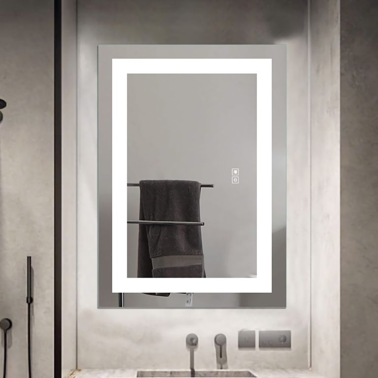 92029 IREDA Koupelnové zrcadlo s LED osvětlením